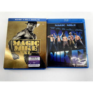Magic Mike 1 and 2 DVD Blu-Ray Movies Digital HD Ultraviolet Channing Tatum